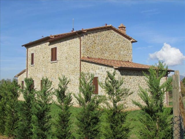 New build stone farmhouse with land in Tuscany Ref: RC96