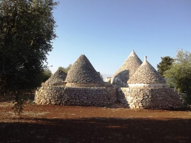 Apulian partially renovated trullo with land and a courtyard Ref 600
