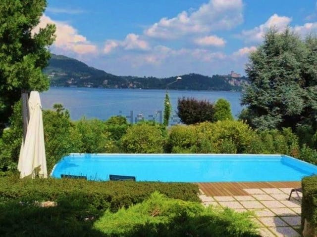 Lake-view Lake Maggiore villa with guesthouse and pool Ref: P065-17