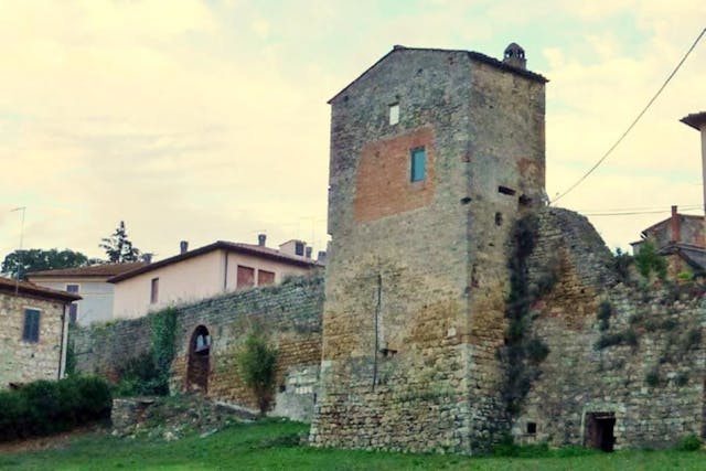 1-bedroom tower in Asciano, Tuscany - Ref. SIL2566