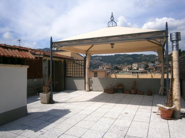 Furnished apartment with large panoramic terrace in Liguria Ref: APP0033