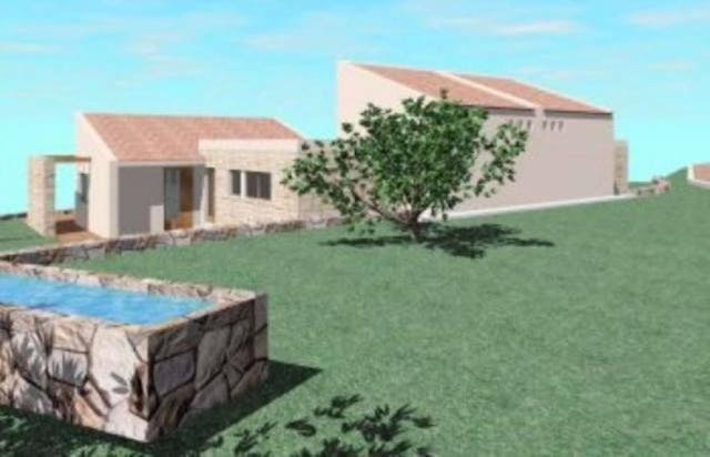 Land with approved project and building permit for the construction of a villa in Ragusa - Ref: L 65